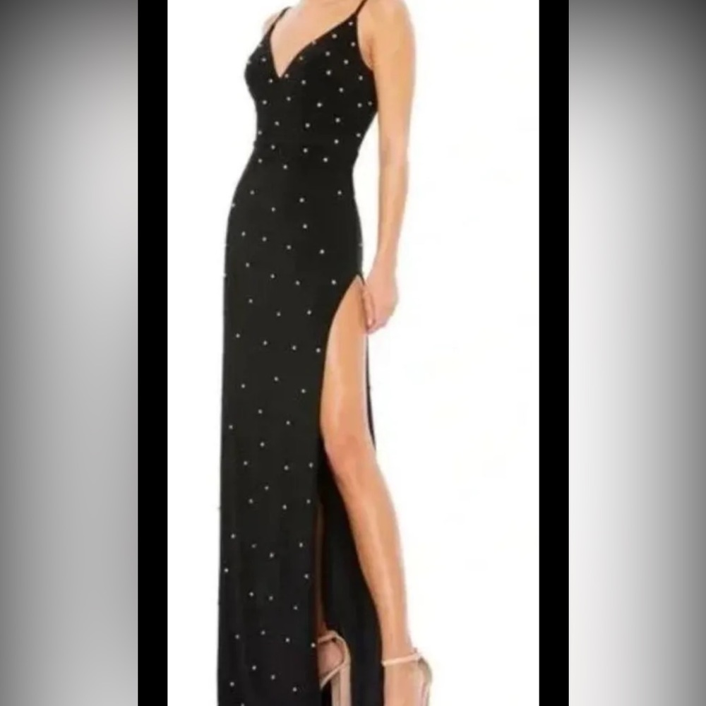 Mac Duggal black dress